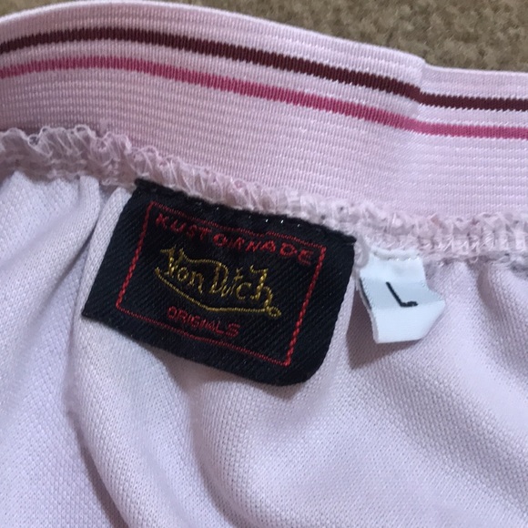 🌸NEW🌸 Von Dutch Vintage Logo Pink Camouflage Skirt - Picture 5 of 14